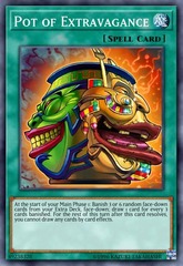 Pot of Extravagance - RA01-EN059 - Quarter Century Secret Rare - 1st Edition